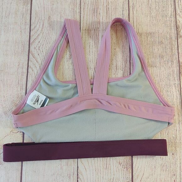 Speedo Keyhole Bikini Swim Top Style 7723973 sz S - Picture 9 of 12